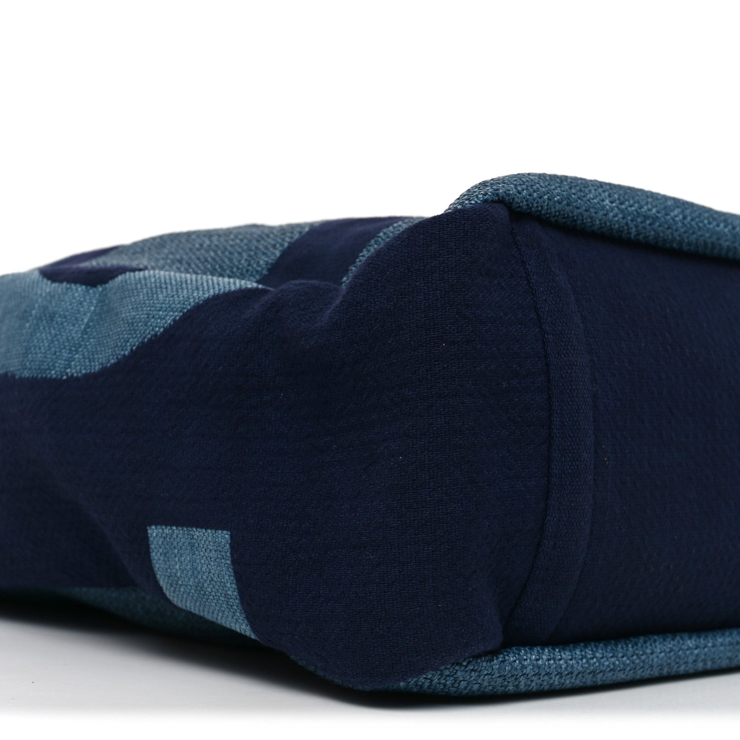 Canvas Large Shopping Tote Dark Blue