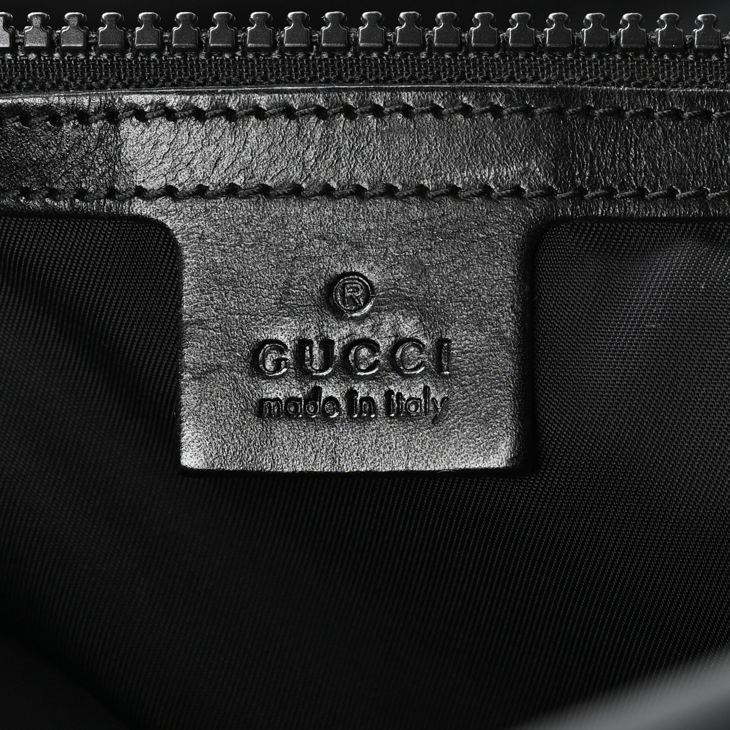 Techno Canvas Web Double Buckle Backpack Black