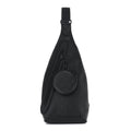 Calfskin Shadow Monogram Duo Slingbag Black
