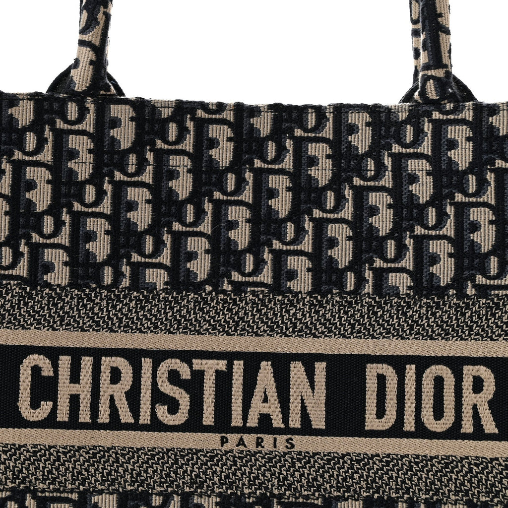 Oblique Medium Book Tote Blue Multicolor