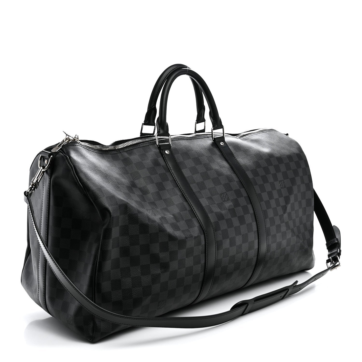 Damier Graphite Keepall Bandouliere 55