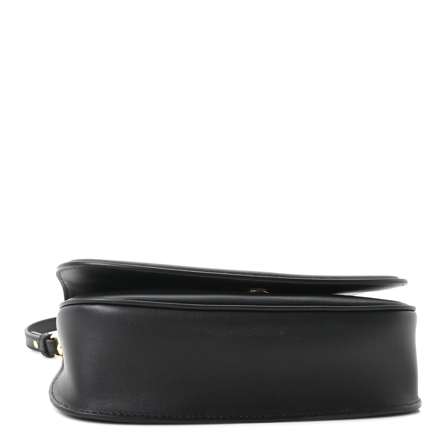 Roxy Calfskin Medium Blondie Top Handle Bag Black