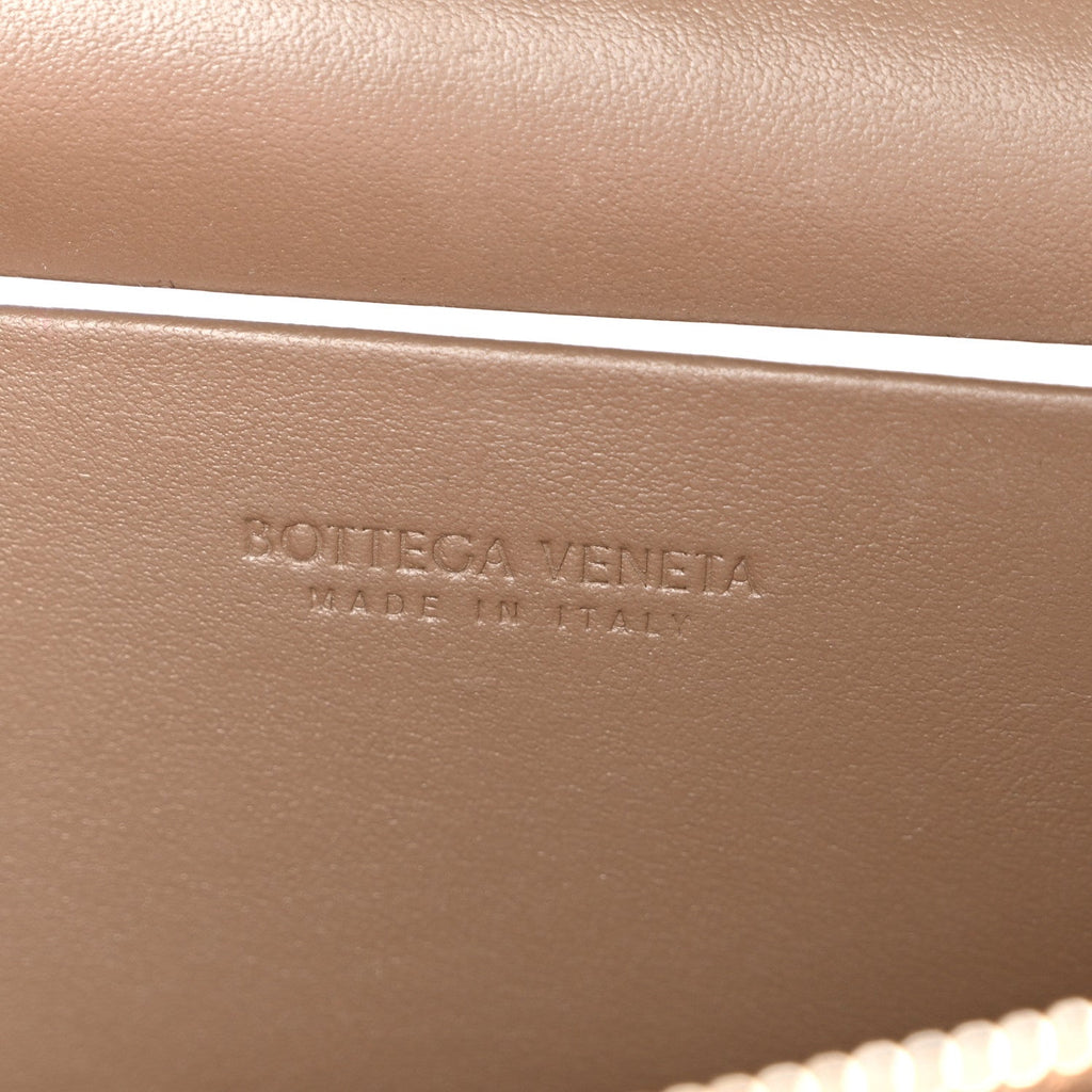 Calfskin Intrecciato Bang Bang Vanity Case Pinecone