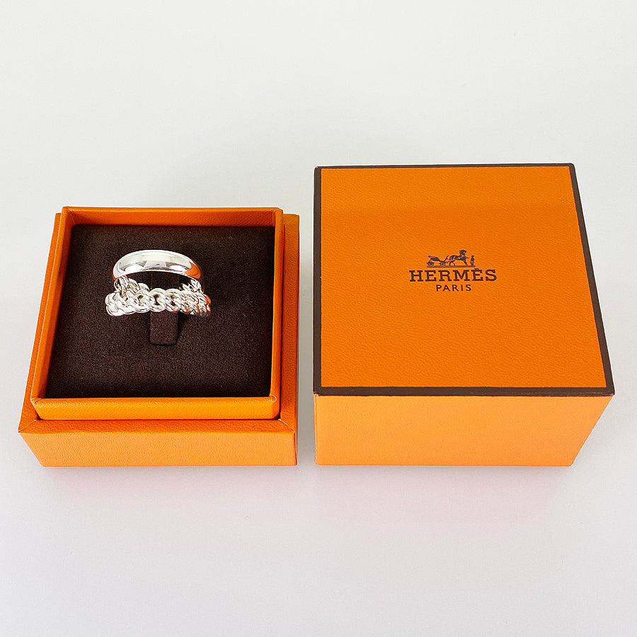 HERMES Boucle Sellier Unflexible Ring