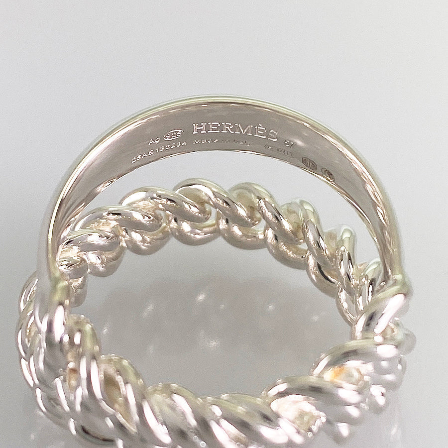 HERMES Boucle Sellier Unflexible Ring