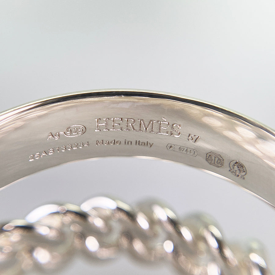 HERMES Boucle Sellier Unflexible Ring