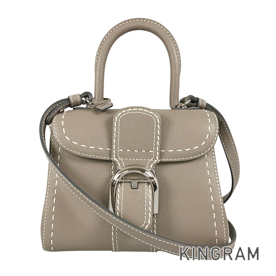 DELVAUX Brillant Mini Sarpique AA0406ADW0AKSPA Hand bag