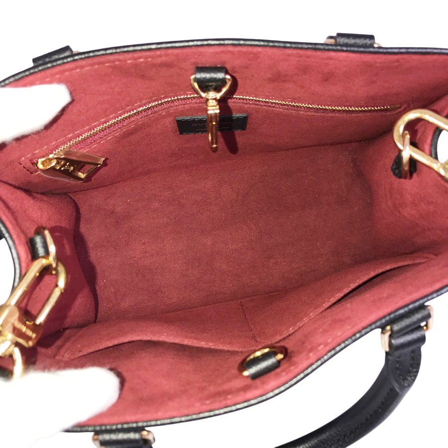 LOUIS VUITTON Monogram Empreinte Bicolor On The Go PM M45659 Hand bag