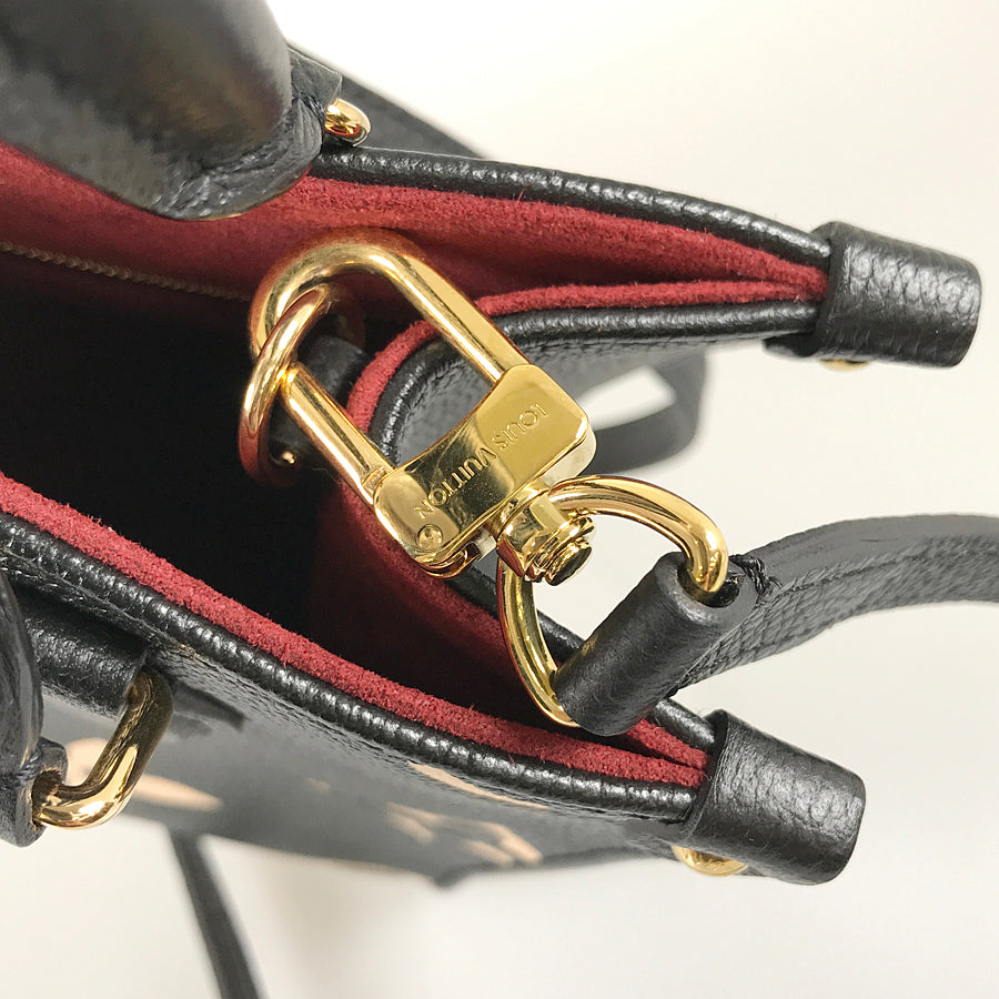 LOUIS VUITTON Monogram Empreinte Bicolor On The Go PM M45659 Hand bag