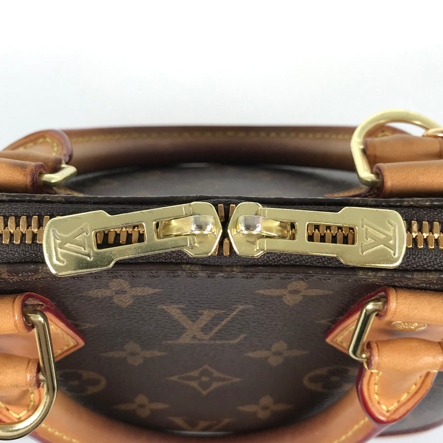 LOUIS VUITTON Monogram Alma BB M53152 Hand bag
