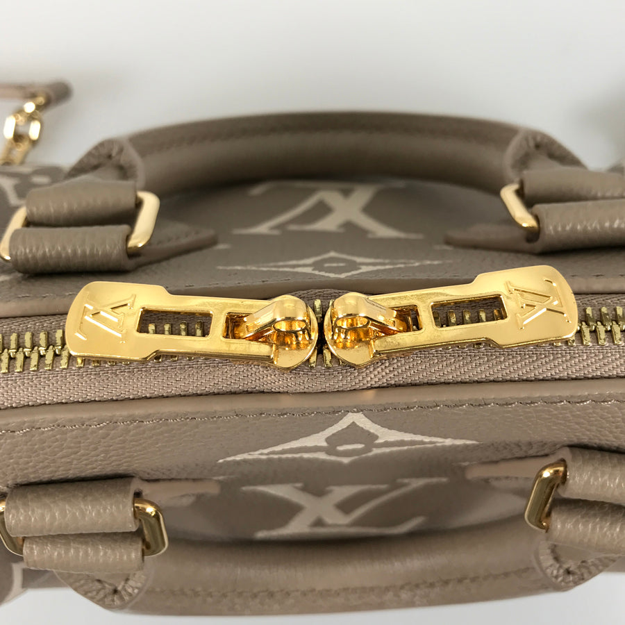 LOUIS VUITTON Monogram Empreinte Bicolor Speedy Bandouliere 20 M46575 Hand bag