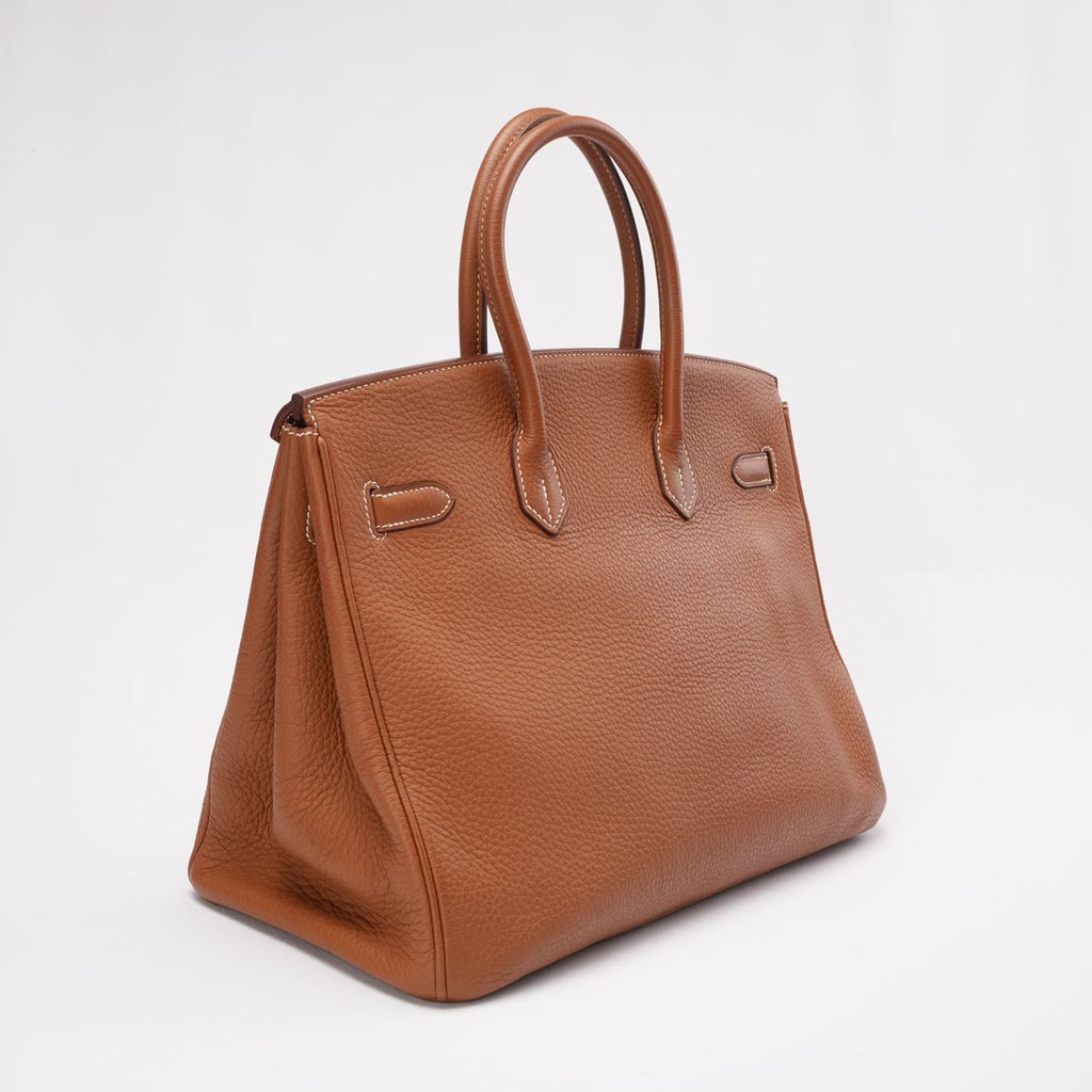 Hermes Birkin 35 Togo Golden Bag 2011