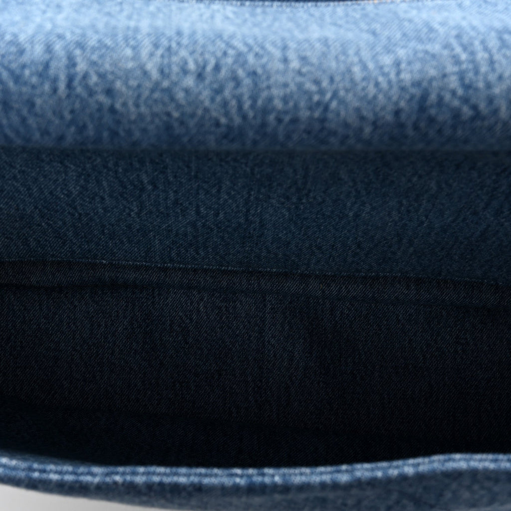 Denim Souplissimo Maxi Flap Blue