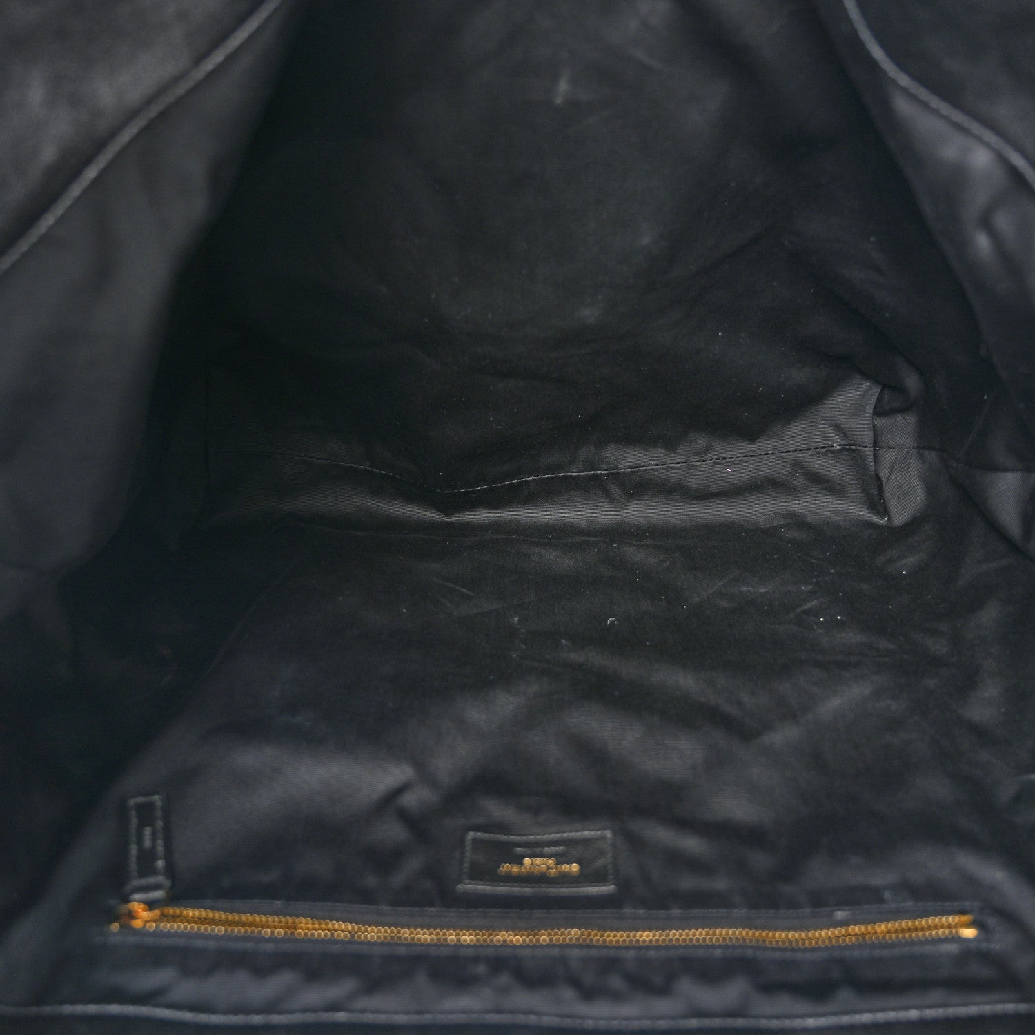 Lambskin Quilted Maxi Icare Shopping Tote Black