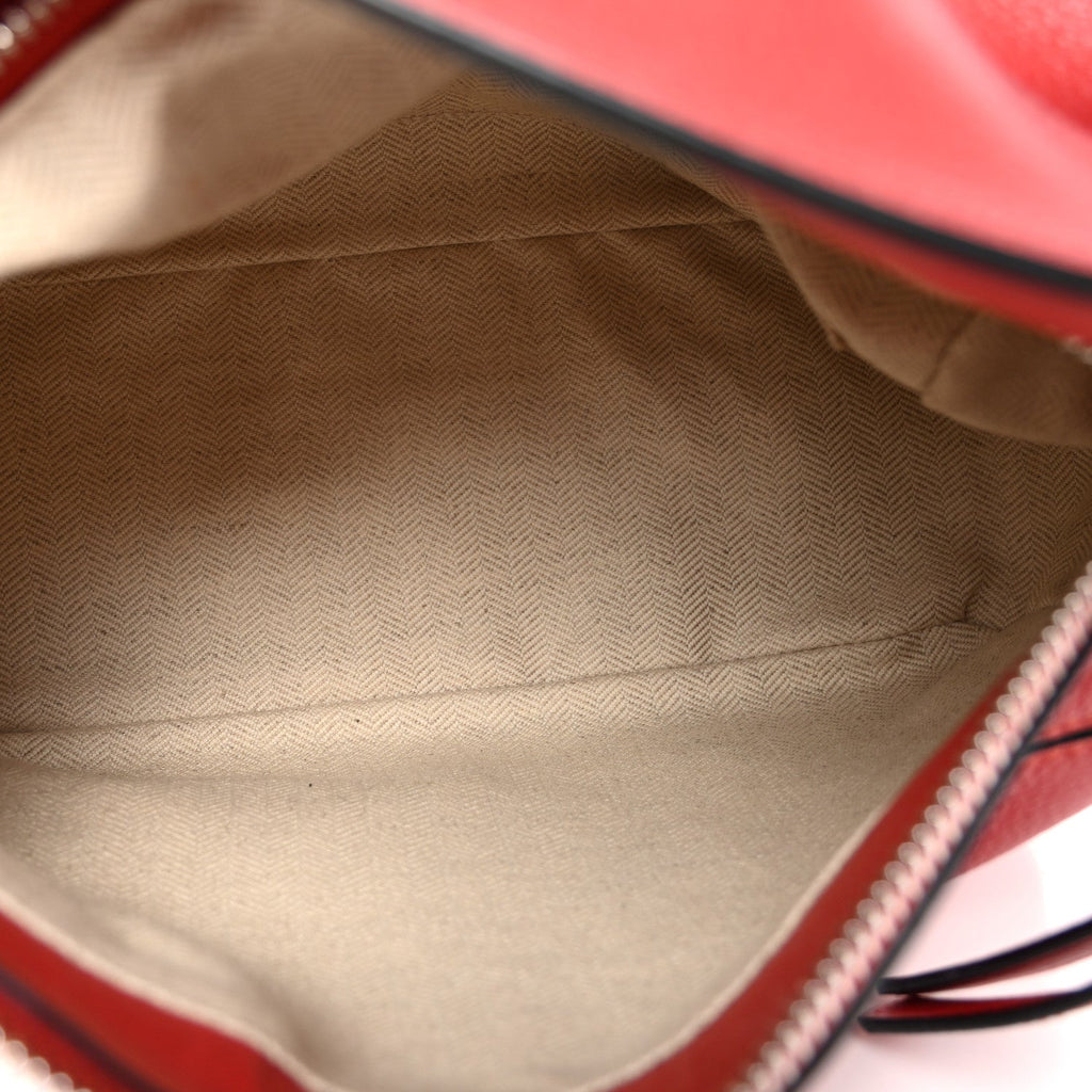 Calfskin Small Puzzle Bag Scarlet