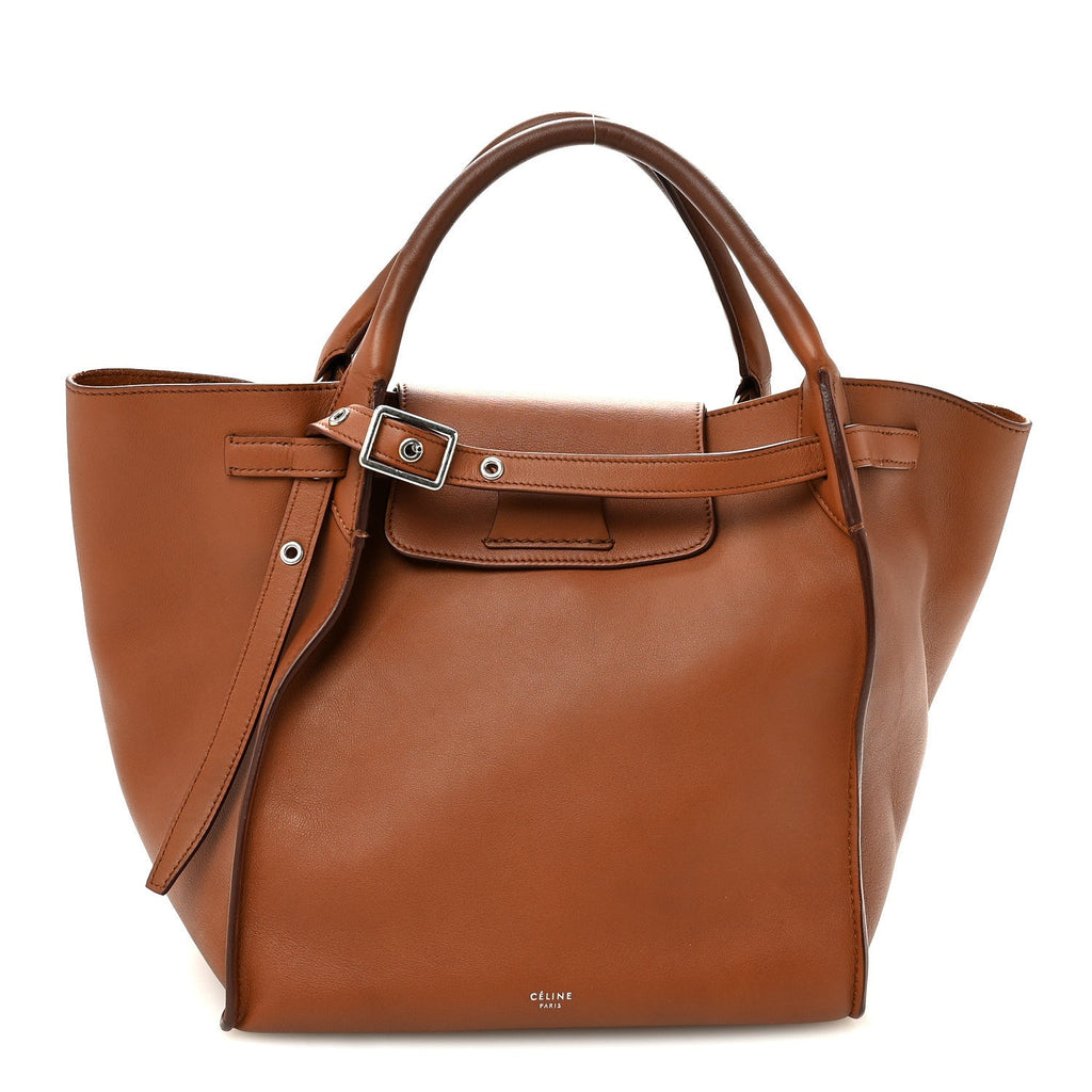 Smooth Calfskin Small Big Bag Tan