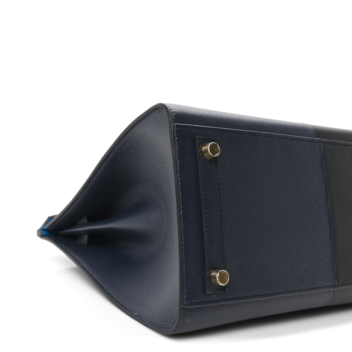 Epsom Casaque Birkin Sellier 30 Bleu Indigo Black Bleu Frida