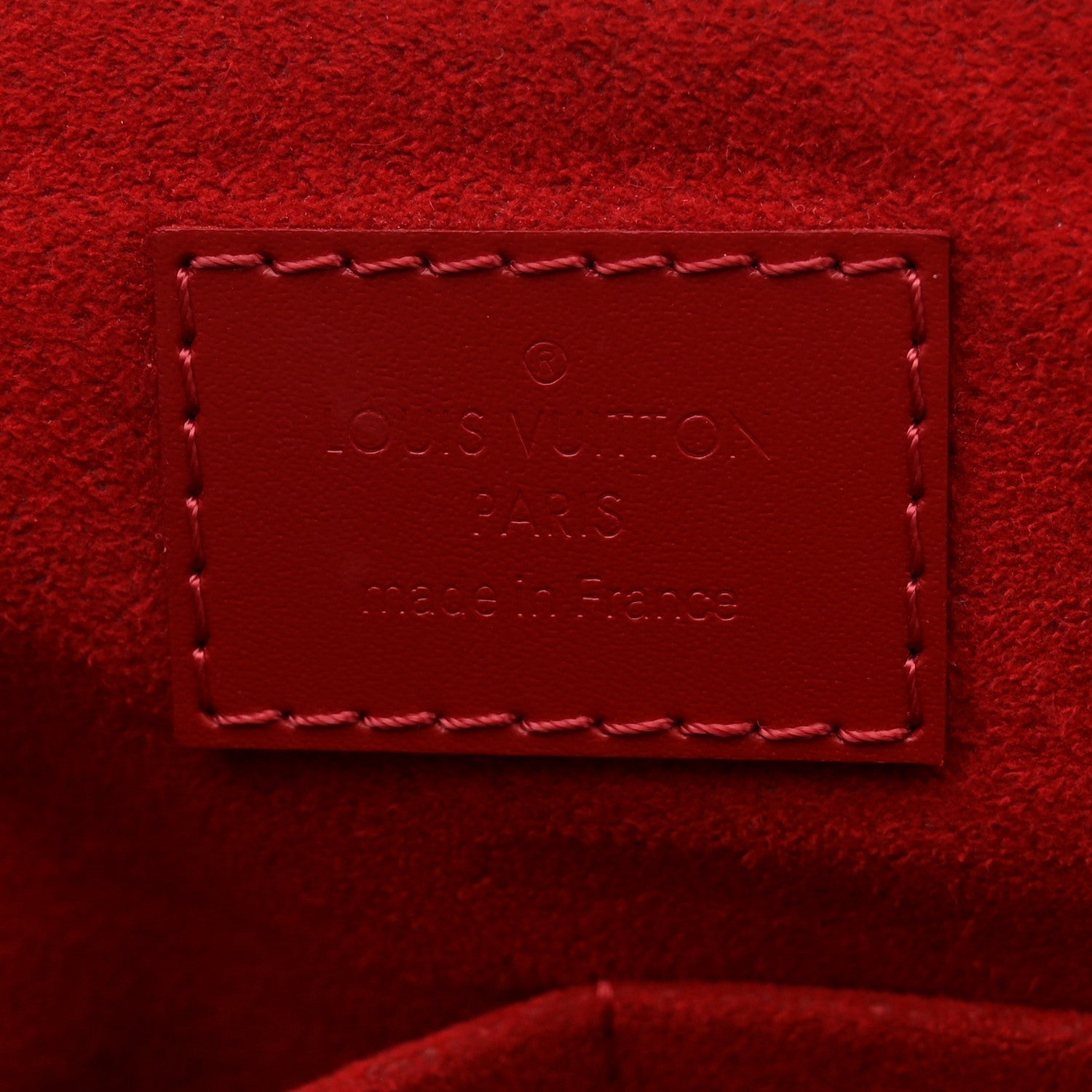 Damier Ebene Caissa Tote PM Cherry