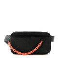 Taurillon Monogram Uniformes Solar Ray Soft Pochette Volga Belt Bag Black