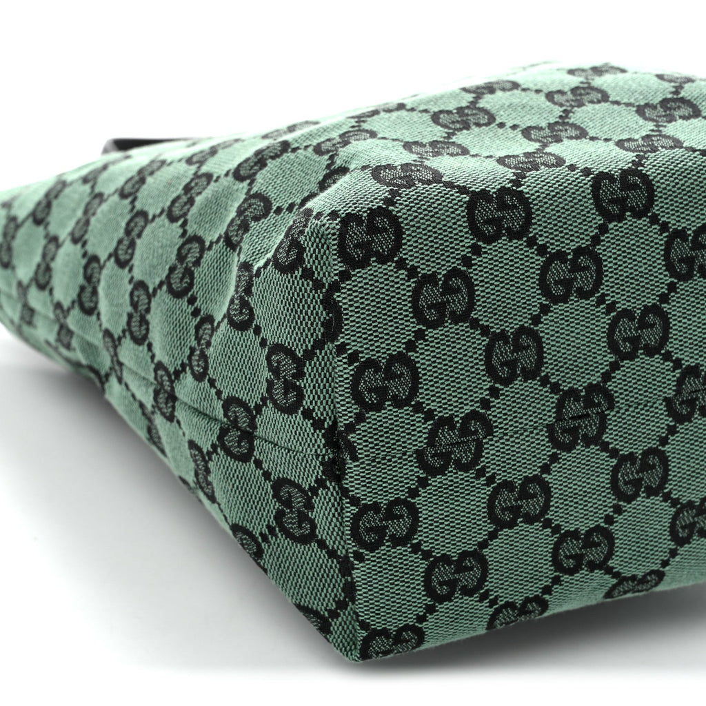 Monogram Tote Bag Green