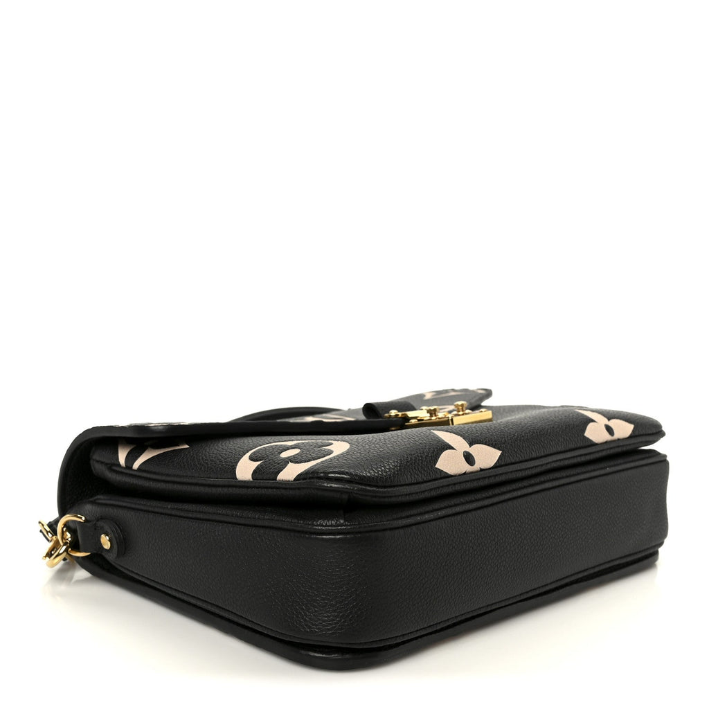 Empreinte Monogram Giant Pochette Metis Black Beige Black Beige