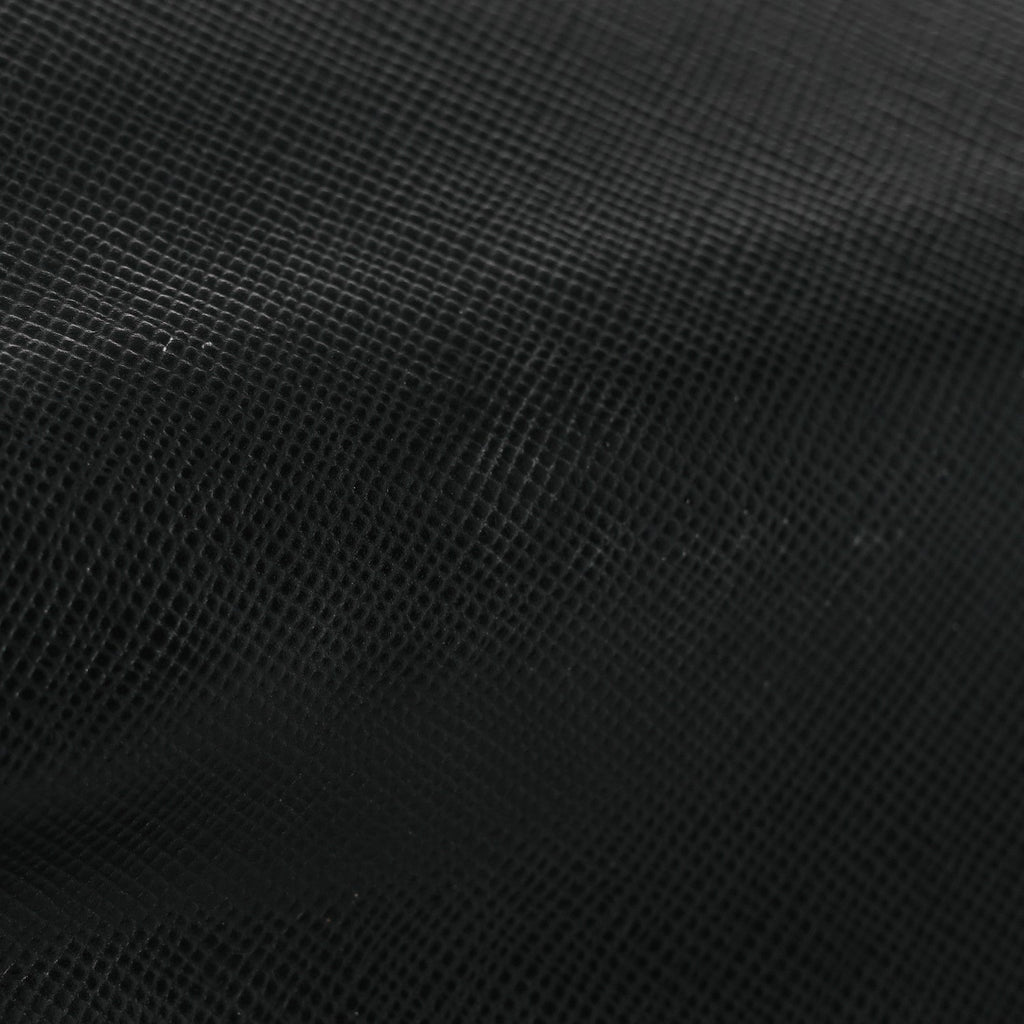 Saffiano Metal Oro Chain Wallet Black