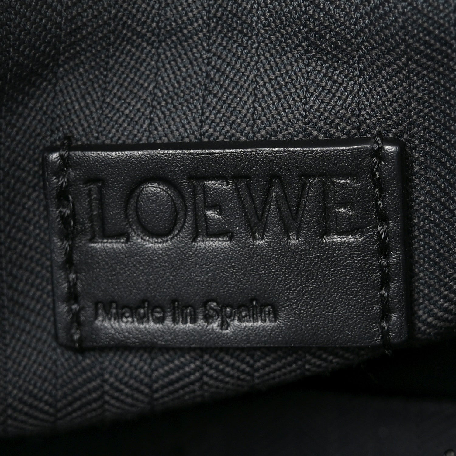 Calfskin Medium Puzzle Bag Black