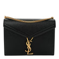Grain De Poudre Monogram Cassandra Clasp Bag Black Rouge Legion