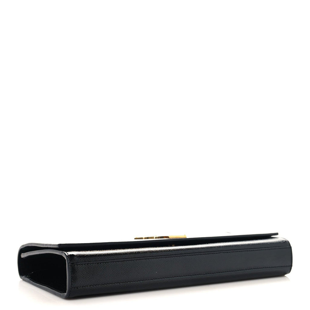 Grain De Poudre Monogram Cassandre Clutch Black