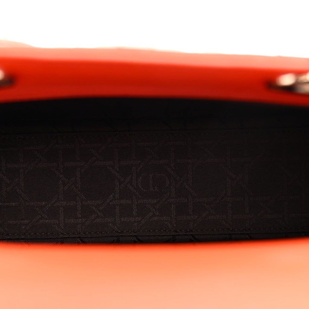 Lambskin Cannage Small My ABCDior Lady Dior Orange
