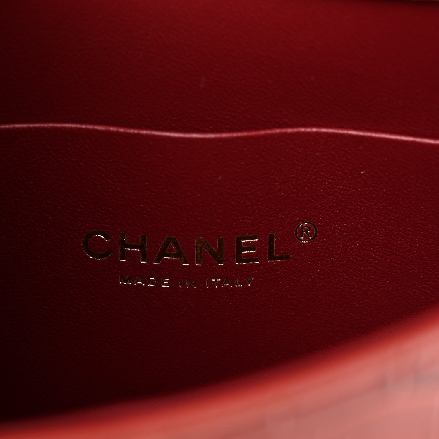 Calfskin Crocodile Embossed Turn Around Mini Flap Grey Burgundy