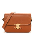 Natural Calfskin Medium Triomphe Tan