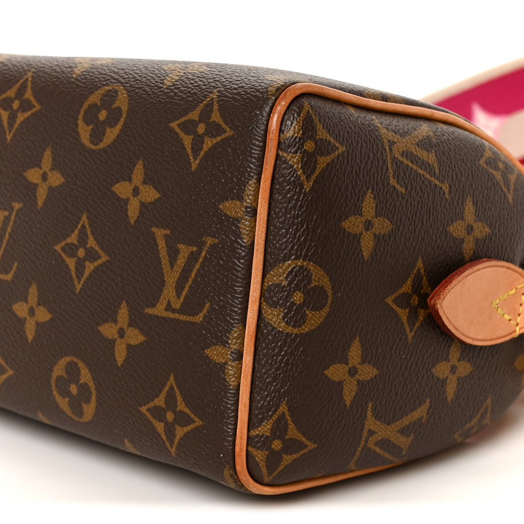 Monogram Speedy Bandouliere 20 Fuchsia