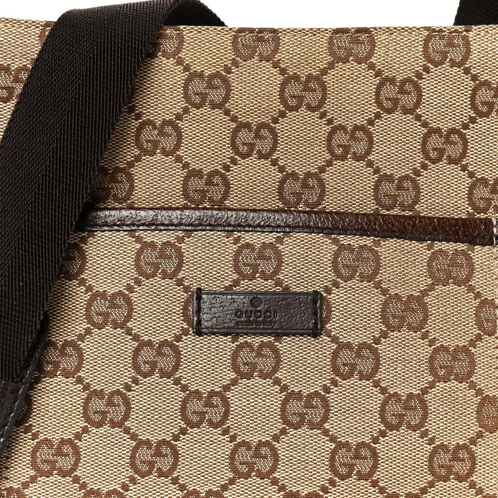 Monogram Flat Messenger Bag Dark Brown