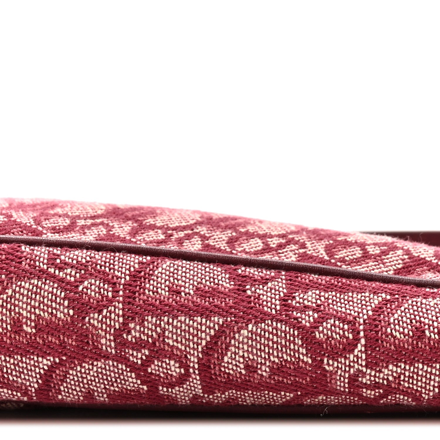 Monogram Mini Saddle Pochette Burgundy
