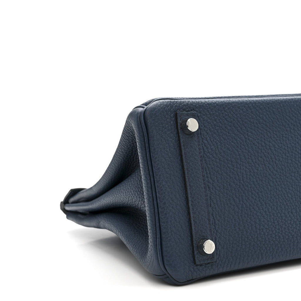 Togo Birkin 25 Bleu de Prusse