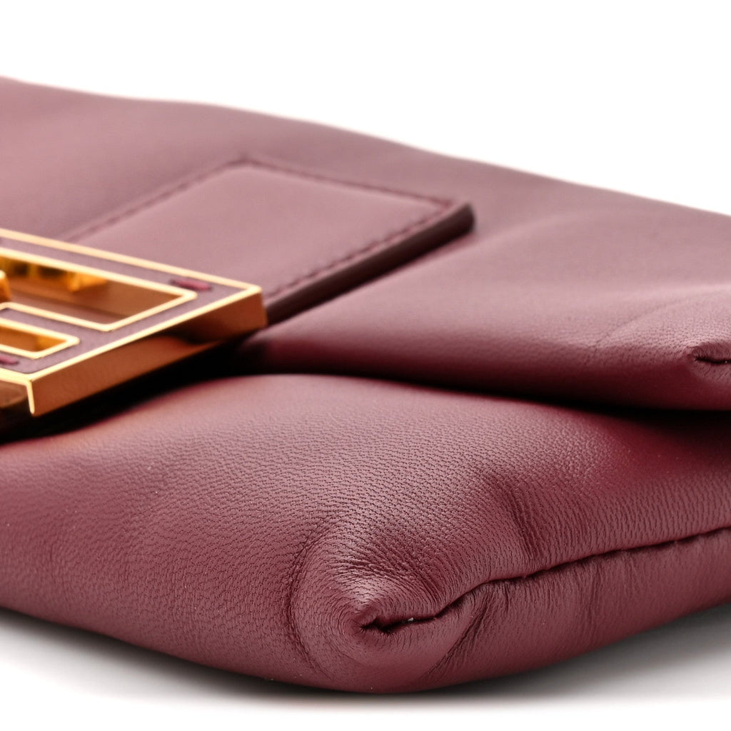 Nappa Mama Baguette Pouch Bordeaux