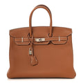 Togo Birkin 35 Gold
