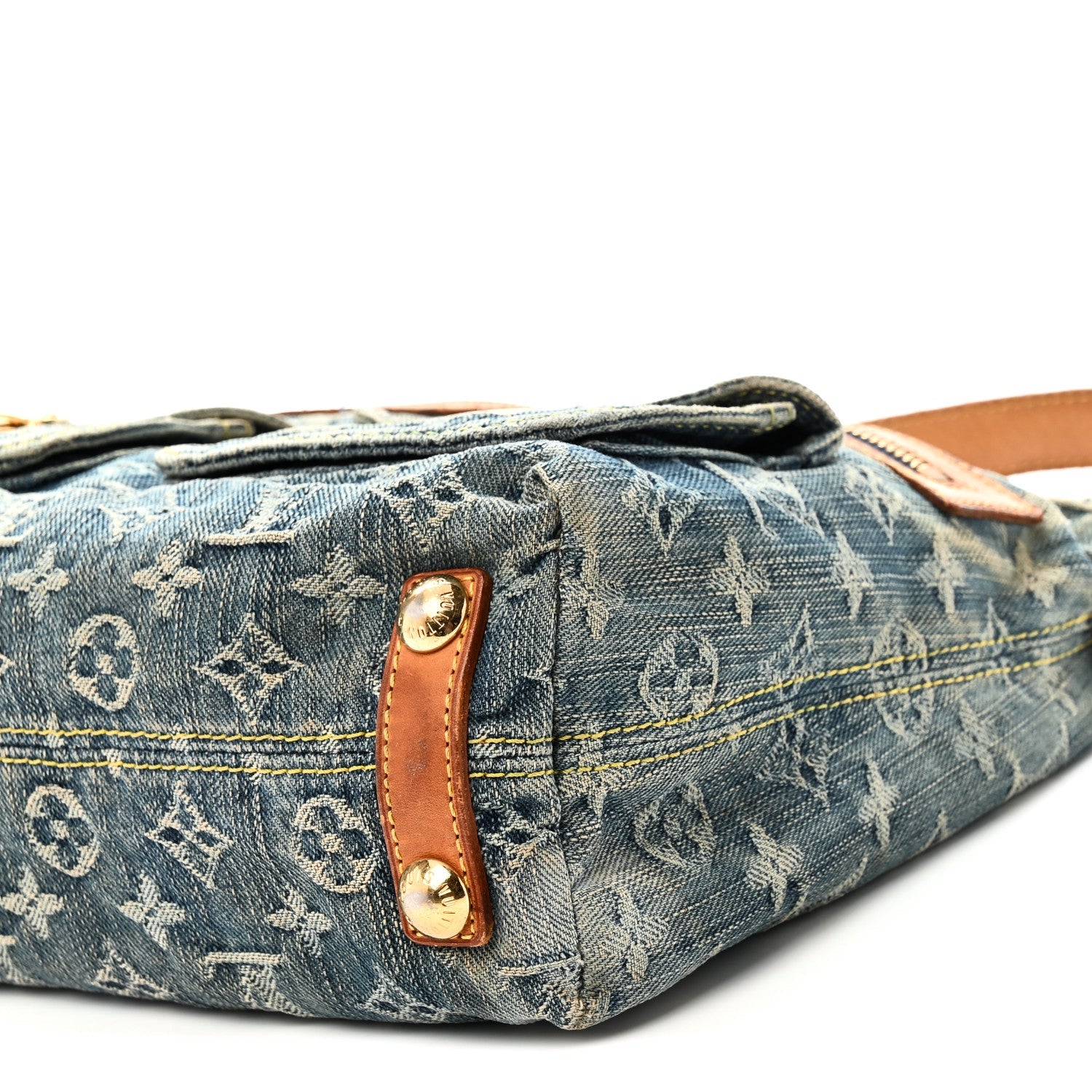 Monogram Denim Baggy PM Blue