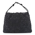 Suede Calfskin Intrecciato Medium Dustbag Grey