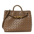 Nappa Intrecciato Small Andiamo Shoulder Bag Pinecone