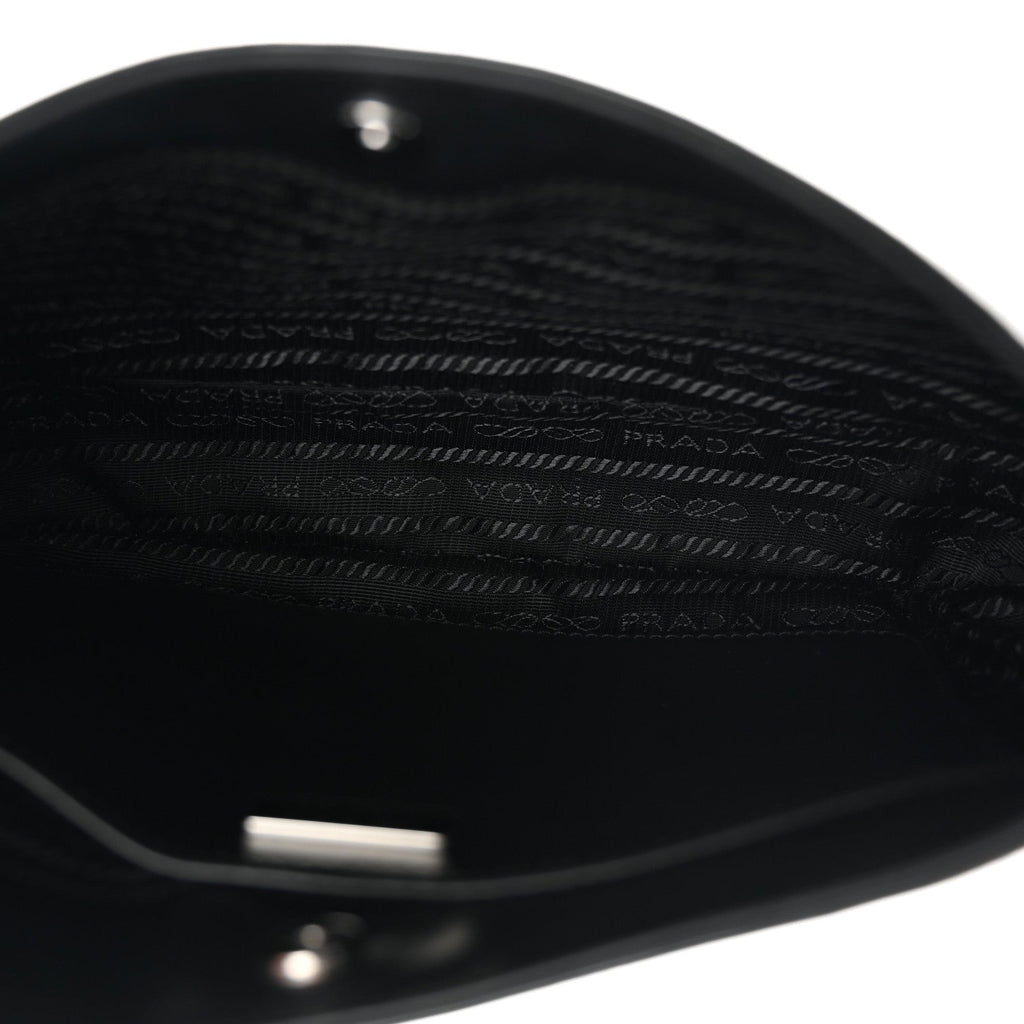 Spazzolato Cleo Shoulder Bag Black