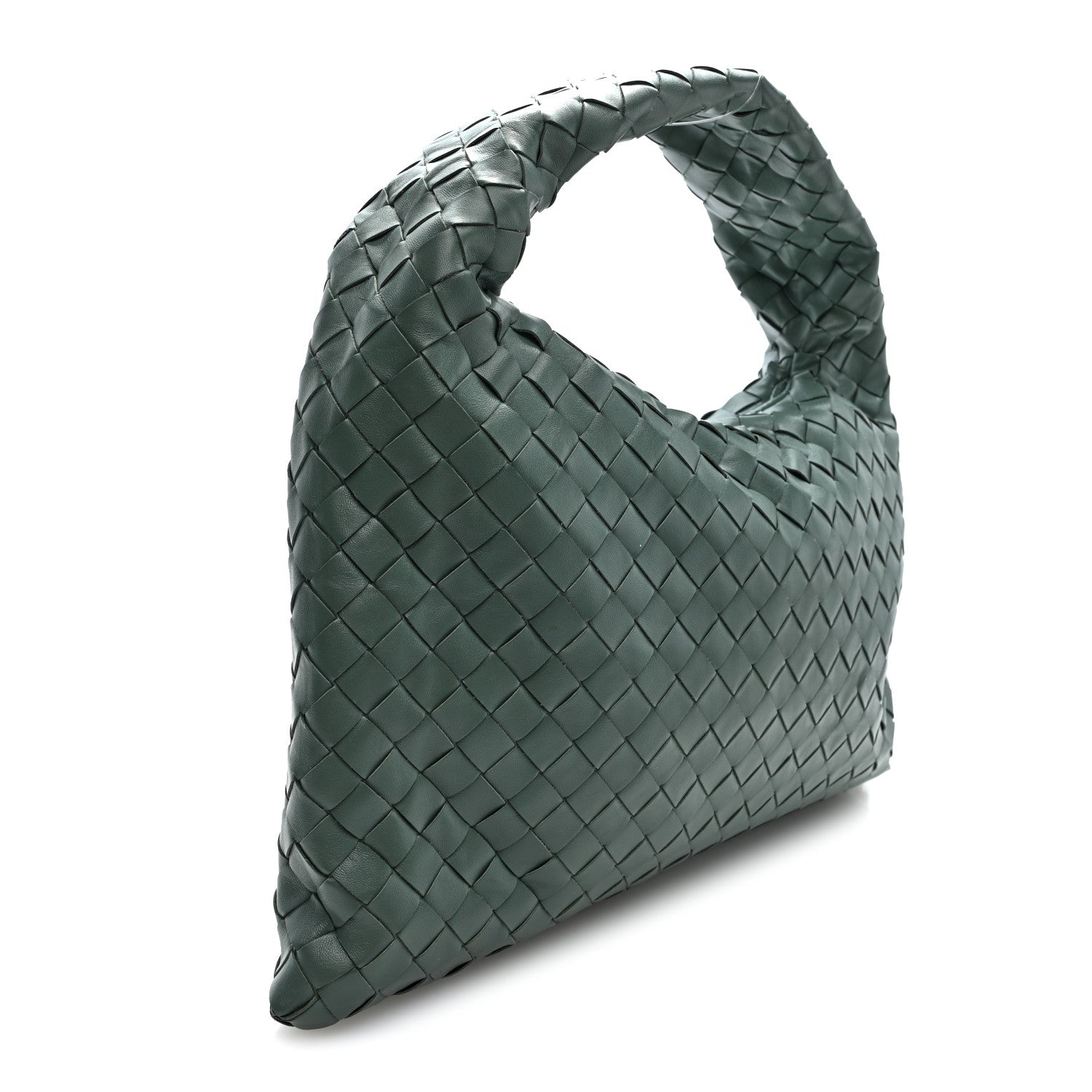 Nappa Intrecciato Small Hop Aloe