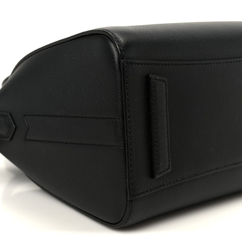 Sugar Goatskin Mini Antigona Black