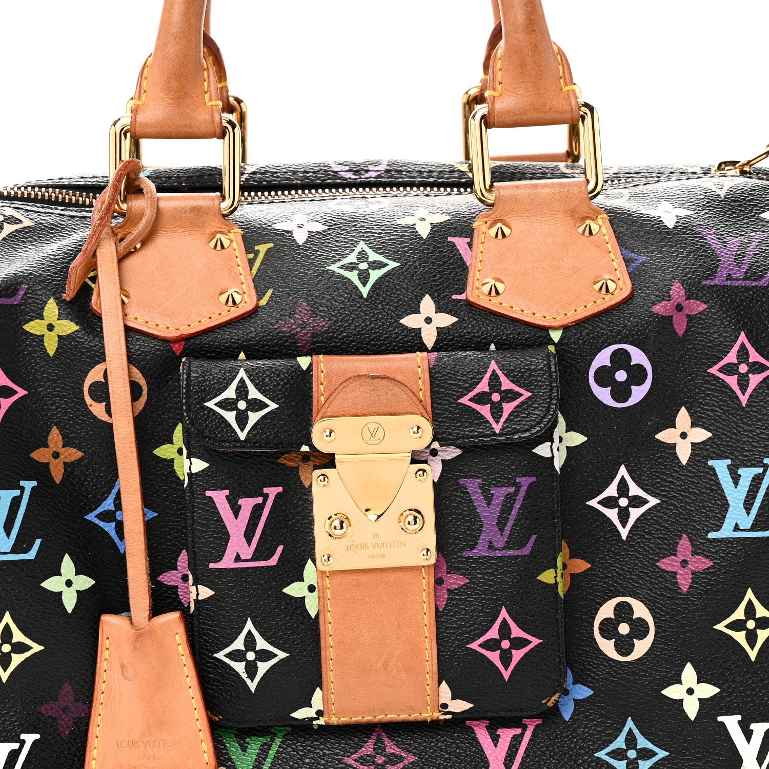 Monogram Multicolor Speedy 30 Black