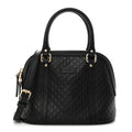 Microguccissima Mini Dome Bag Black