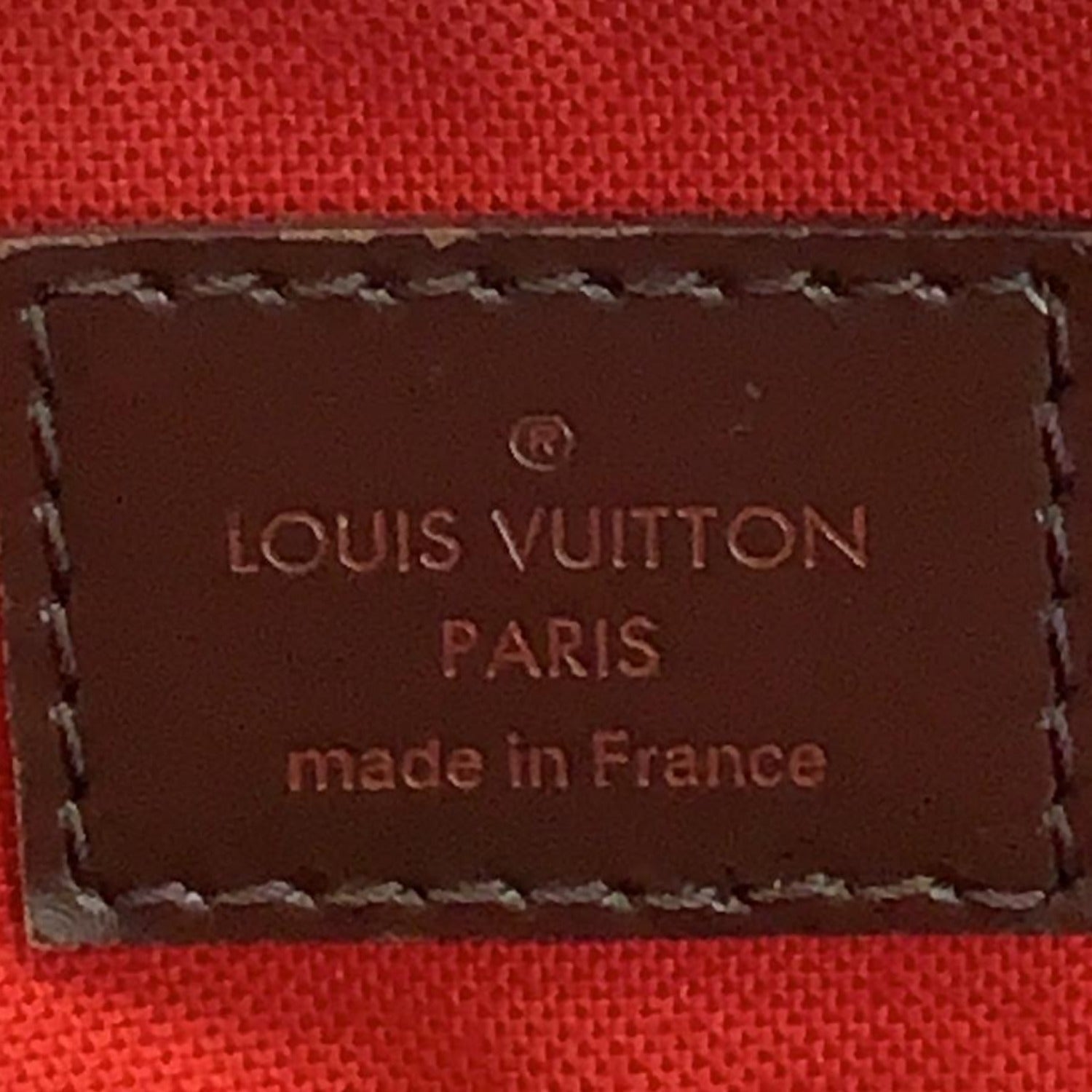 LOUIS VUITTON Westminster GM Damier Ebene Tote Shoulder Bag Brown
