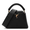 Taurillon Mini Capucines Black
