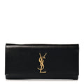 Grain De Poudre Monogram Cassandre Clutch Black