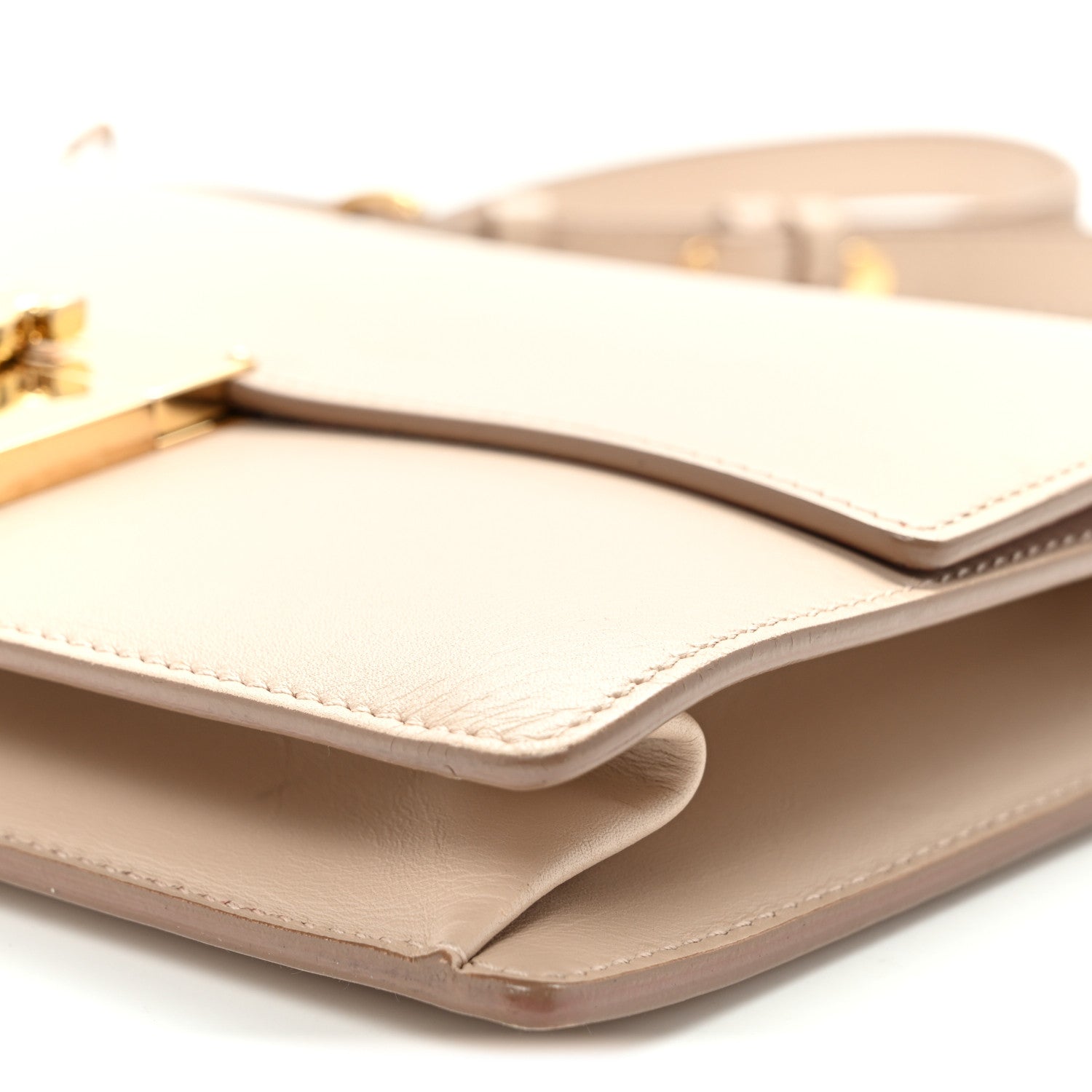 Calfskin Medium Aileen Bag Beige